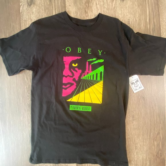 OBEY - Permanent Midnight Sz.Medium - Picture 1 of 4